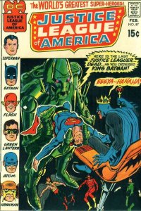 Justice League of America #87 GD ; DC | low grade comic 1st Appearance Silver So