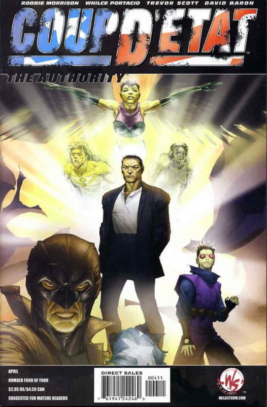 Coup D'Etat: The Authority #1A VF; WildStorm | we combine shipping 