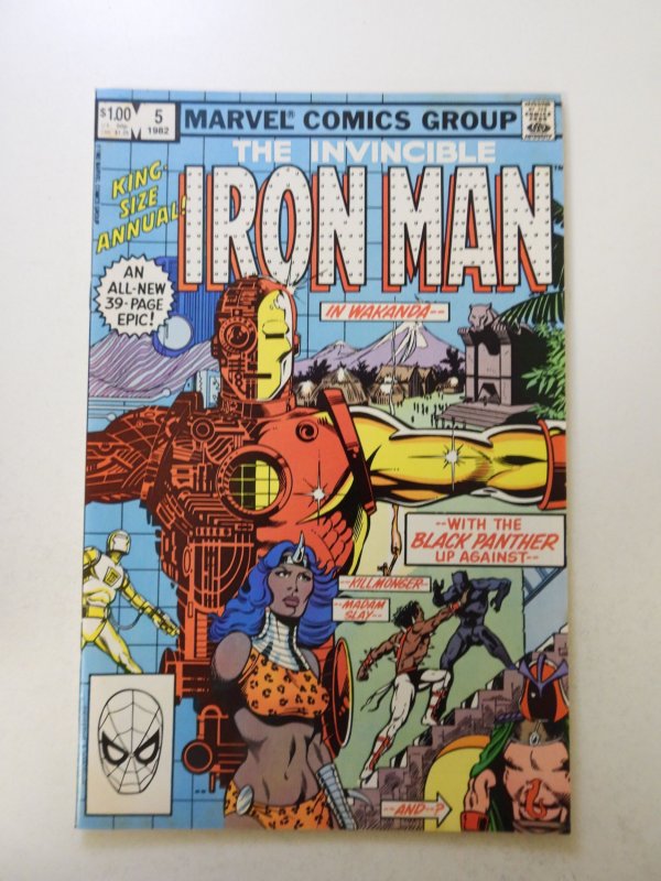 Iron Man Annual #5 (1982) VF condition