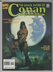 SAVAGE SWORD OF CONAN #219 VF/NM A04900