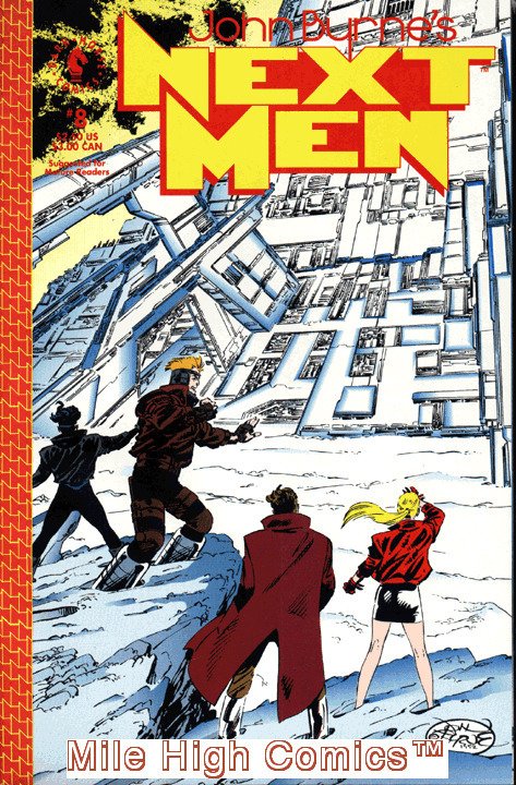 NEXT MEN (1992 Series) #8 Very Good Comics Book