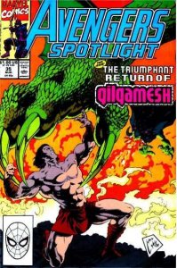 Avengers Spotlight (1989 series)  #35, NM- (Stock photo)