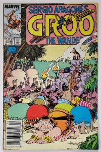 Sergio AragonÃƒÂ©s Groo the Wanderer #58 Newsstand Edition (1989) The Idol VF+