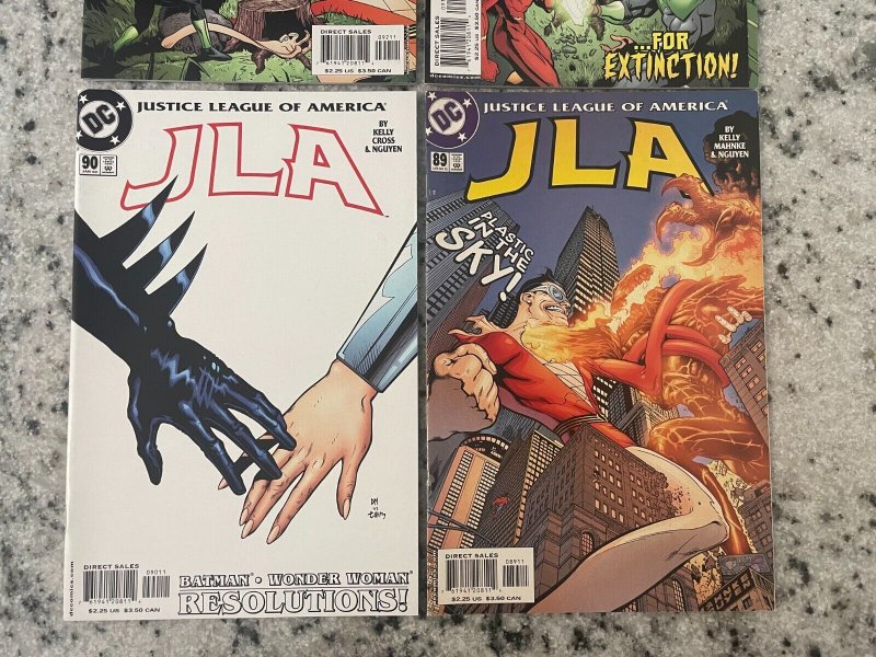 4 JLA Justice League DC Comic Books # 89 90 91 92 Batman Flash 21 J855