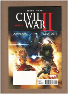 Civil War II FCBD Marvel Comics 2016 Thanos Captain Marvel NM- 9.2