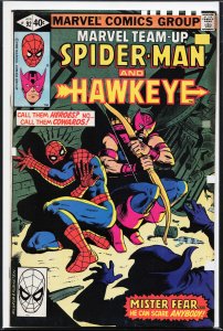 Marvel Team-Up #92 (1980) Hawkeye [Key Issue]
