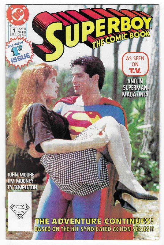 Superboy: The Comic Book #1 Direct Edition (1990)