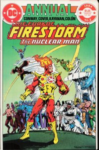Fury of Firestorm Annual #2 (1984) Firestorm