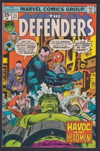 Defenders #33 1976 Marvel 9.0 Very Fine/Near Mint comic