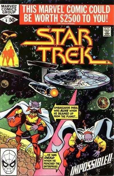 Star Trek (1980 series) #6, VF- (Stock photo)