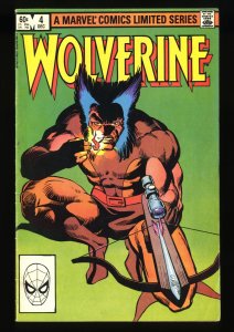 Wolverine #4 VG- 3.5 Limited Series