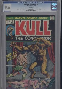Kull the Conqueror # 8  CGC 9.6  (NM+) Super High Grade (1973)
