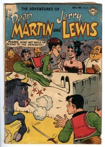 Adventures of Dean Martin and Jerry Lewis #4 Jan 1953 TOUGH Early DC Issue 
