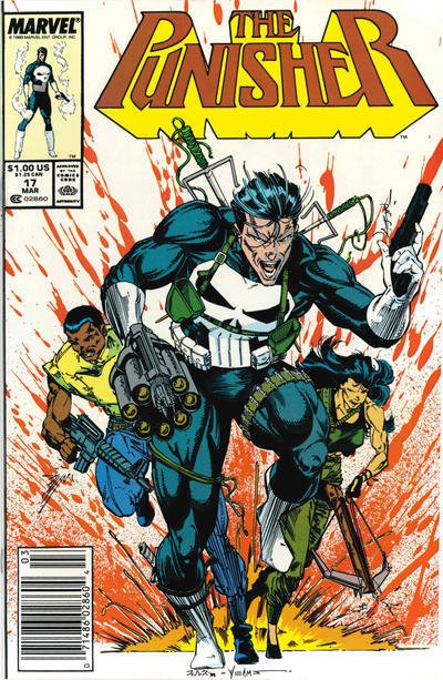 Punisher, The (2nd Series) #17 (Newsstand) FN ; Marvel | Whilce Portacio