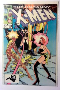 Uncanny X-Men #189 1985 Marvel Cyclops Wolverine Colossus Nightcrawler Comic