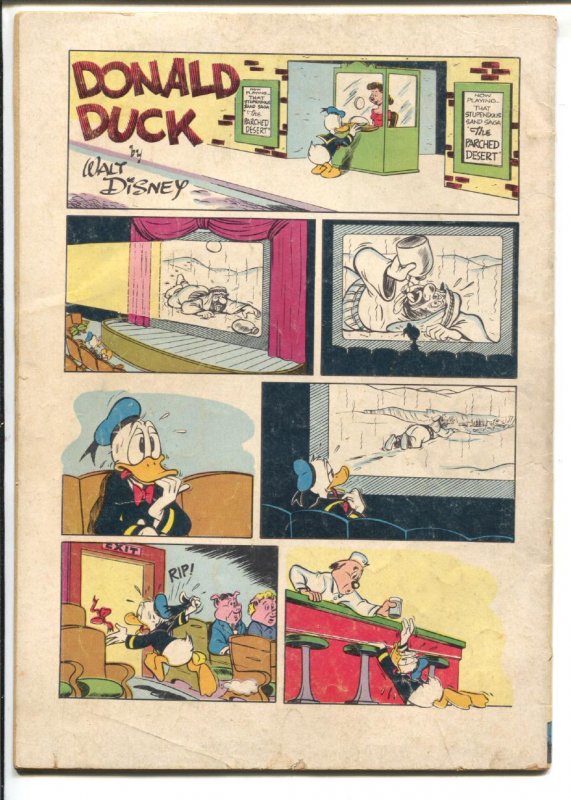 Donald Duck-Four Color Comics #394 1952-Dell-Carl Barks-In Malayalaya-G+