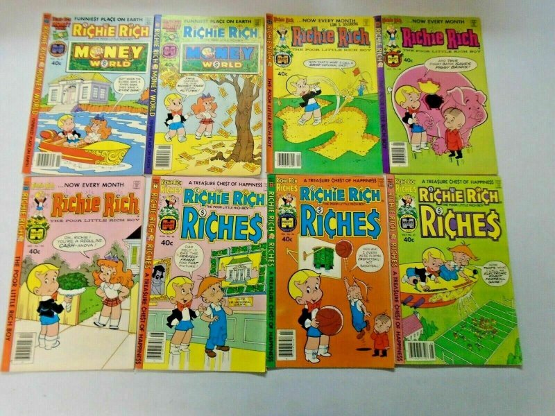 Richie Rich Harvey Comic Lot 40¢ Covers 39 Different Average 5.0