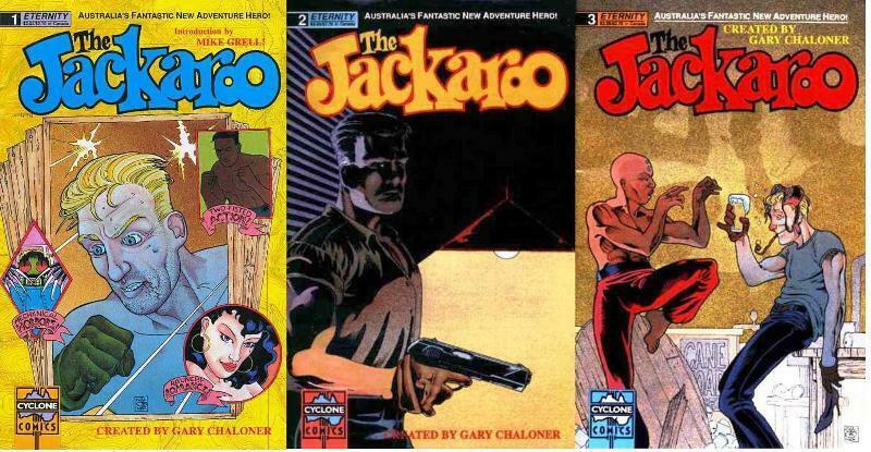 JACKAROO (1990 ET) 1-3  'Australia's Adventure Hero!' COMICS BOOK