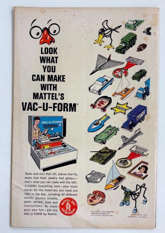 Batman #181 (1966) Incomplete centerfold missing