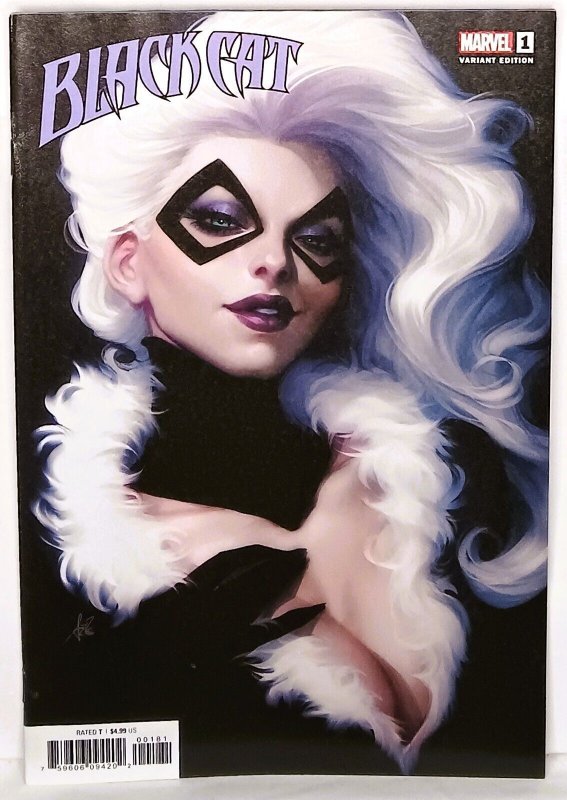 BLACK CAT #1 Artgerm Variant Cover Marvel Comics MCU