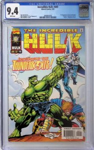 The Incredible Hulk #449 (1997) Hulk [Key Issue] CGC-9.4