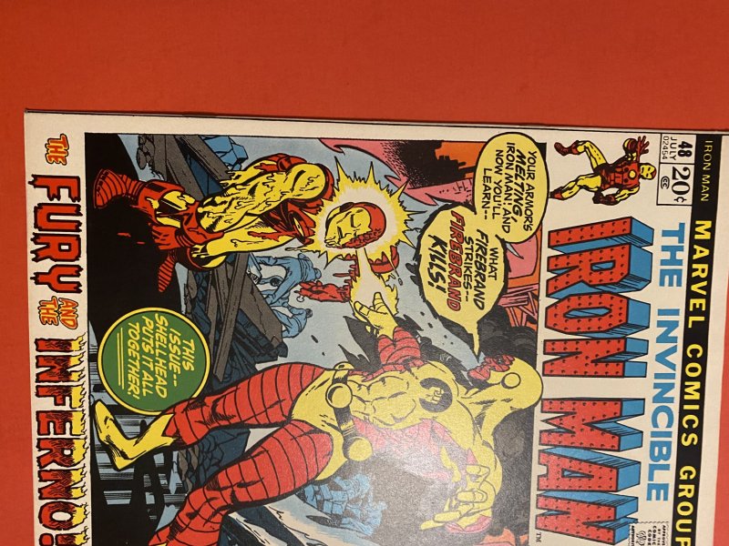 Iron Man #48 (1972) Firebrand app higher grade n