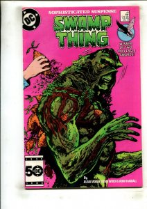 SAGA OF THE SWAMP THING #43 (8.0) WINDFALL!! 1985