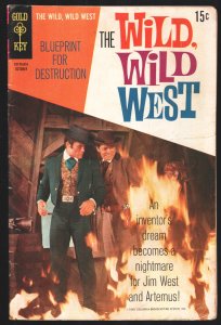 Wild, Wild west#7-1969-Final Issue-Robert Conrad & Ross Martin photo cover