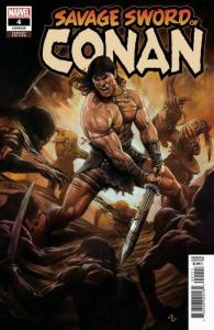 SAVAGE SWORD OF CONAN (2018 MARVEL) #4 VARIANT 1:25 GRANOV PRESALE-04/10