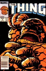 Thing, The #6 (Newsstand) FN ; Marvel | John Byrne Fantastic Four Spin-Off