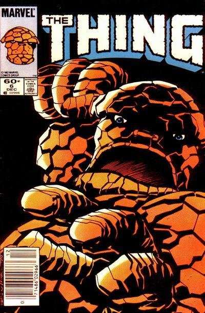 Thing, The #6 (Newsstand) FN ; Marvel | John Byrne Fantastic Four Spin-Off