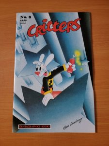Critters #8 ~ NEAR MINT NM ~ 1987 Fantagraphics Comics