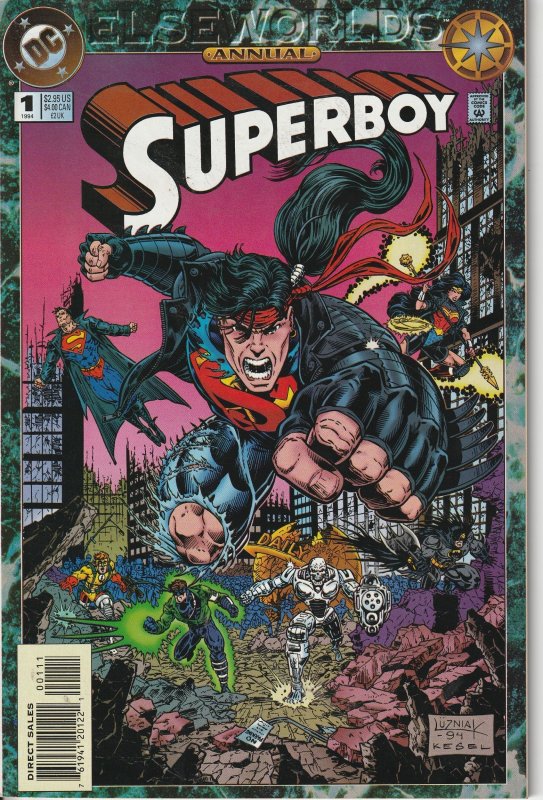 Superboy Annual #1 Direct Edition (1994)  Elsweworlds