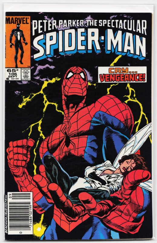 The Spectacular Spider-Man #106 (1985) Spider-Man