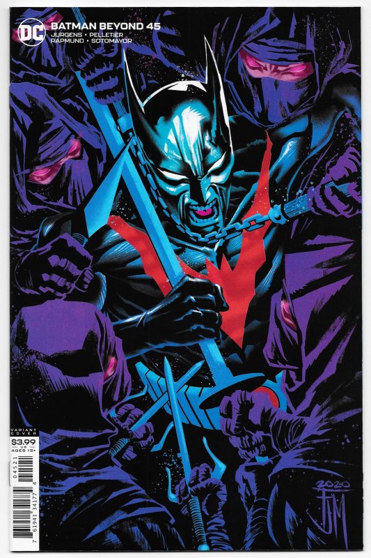 Batman Beyond #45 Manapul Variant (DC, 2020) VF/NM