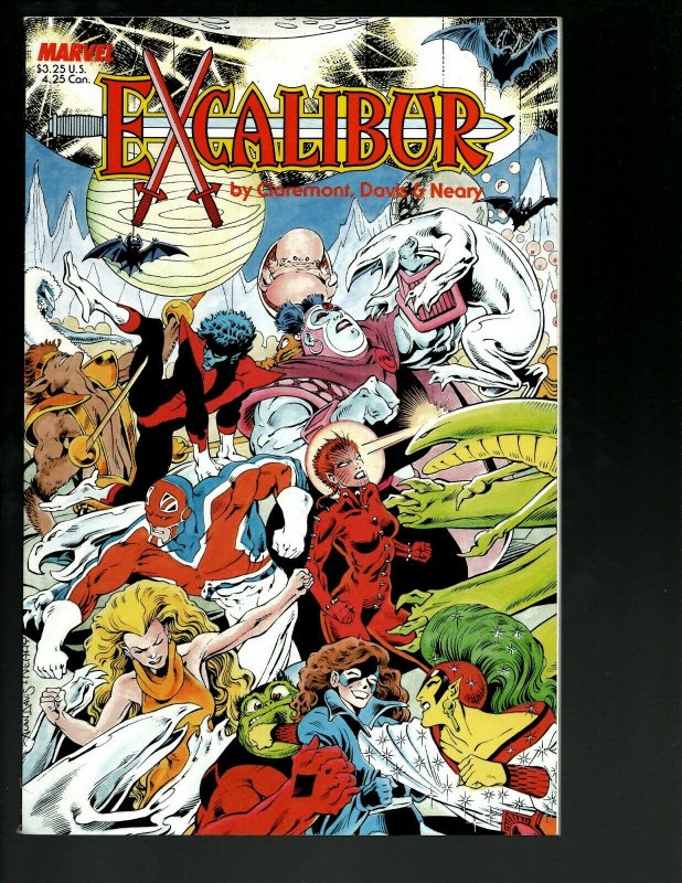 Excalibur Vol. # 1 Marvel Comic Book TPB Graphic Novel The Sword is Drawn J402