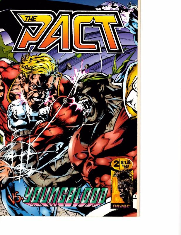 Lot Of 4 The Pact Image Comic Book #1 2 3 3 Thor J193