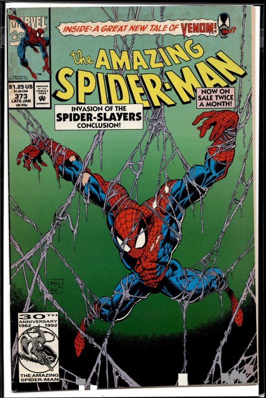 The Amazing Spider-Man #373 Direct Edition (1992) Spider-Man