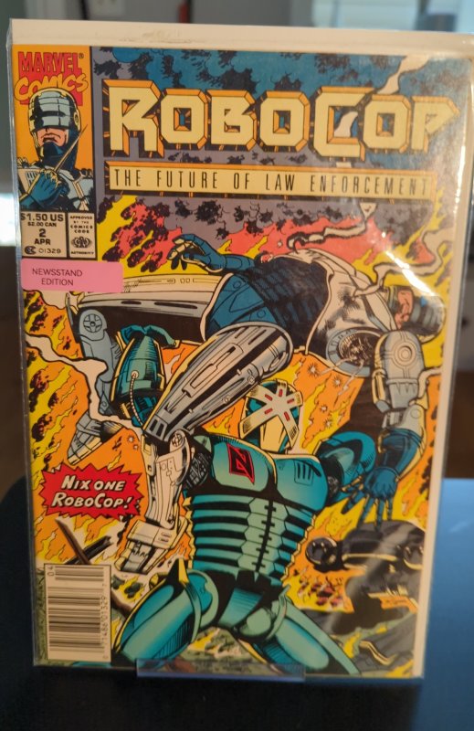 RoboCop #2 (1990) Newsstand Edition