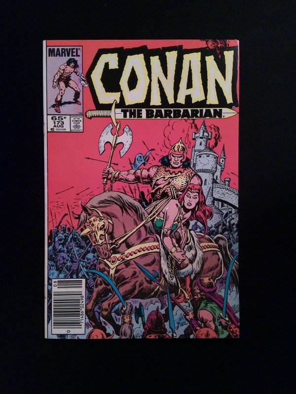 Conan the Barbarian  #173  MARVEL Comics 1985 VF+ NEWSSTAND