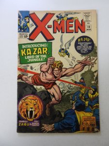 The X-Men #10 (1965) FN condition date stamp front cover