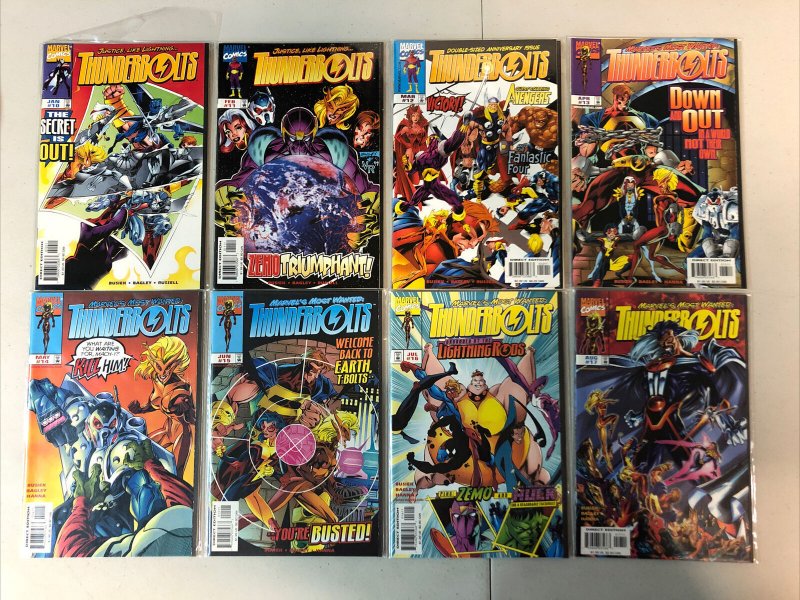 Thunderbolts (1997) #0,2-33 + Special + OS + Annual (VF/NM) Set Marvel Comics