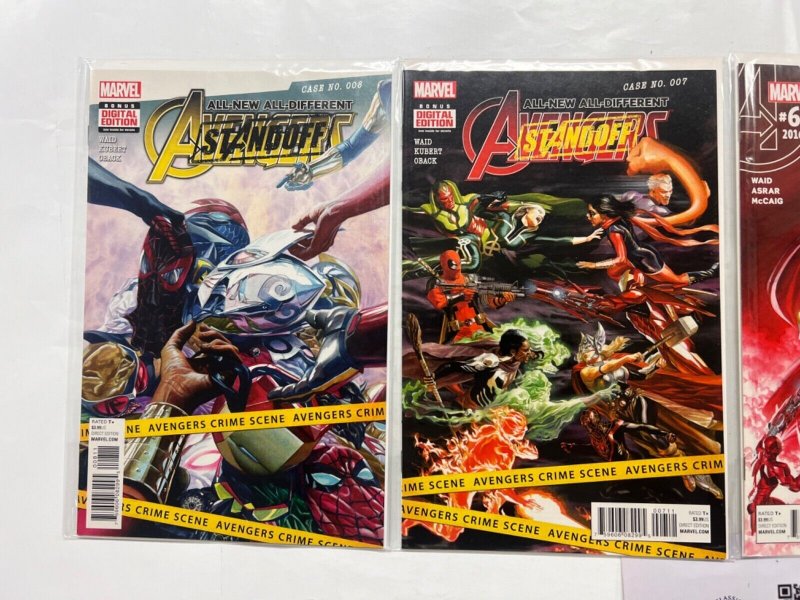 4 Avengers Marvel Comic Books # 5 6 7 8 Defenders Iron Man Hulk Thor 21 JS71