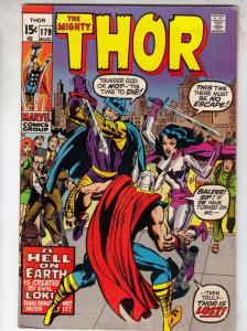 Thor 179 Mighty Thor 179 strict VF+ 8.5 High-Grade  Last Jack Kirby Issue!!