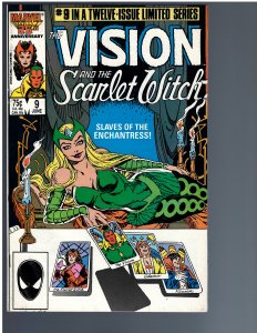Vision and Scarlet Witch #9 (1986)