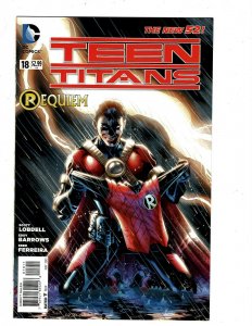 9 Teen Titans DC Comics # 1 2 9 11 13 14 15 18 19 Robin Raven Starfire J434