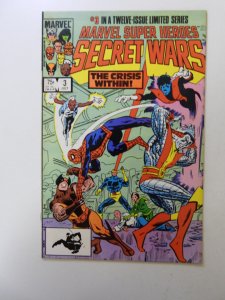 Marvel Super Heroes Secret Wars #3 (1984) FN/VF condition