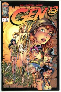 GEN 13 #3, NM+, Good Girl, Scott Campbell, 1995, more in store