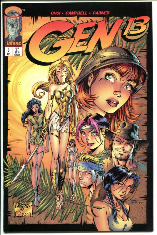 GEN 13 #3, NM+, Good Girl, Scott Campbell, 1995, more in store