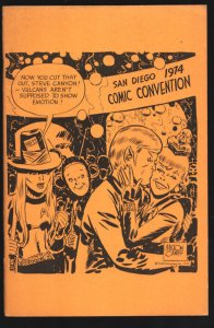 San Diego Comic Convention Program Book 1974-Carl Banks-Bill Woggon-Will Eisn...